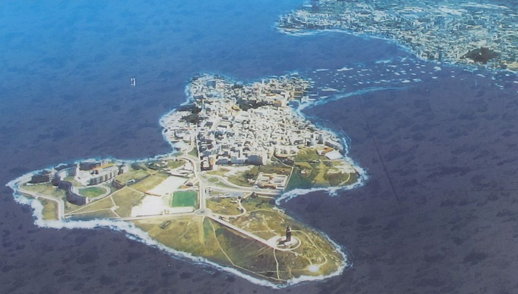 So könnte A Coruña aussehen, stiege der Wasserspiegel um 15 Meter