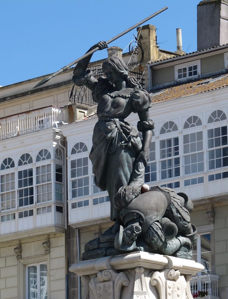 Ein recht martialisches Denkmal