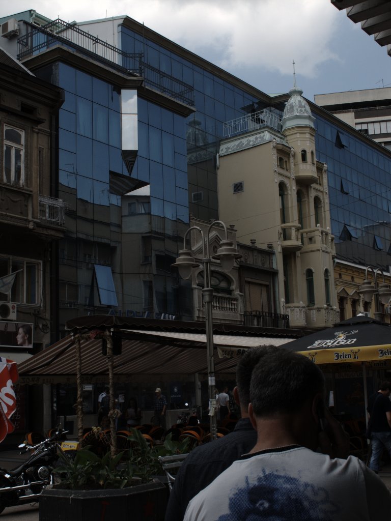 In der Fußgängerzone von Niš