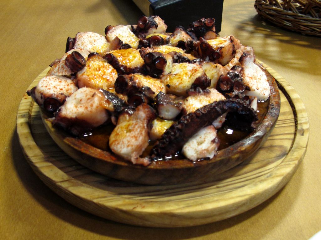 Das servierte Tier (a la gallega)
