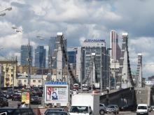 Moskau-City: An der Presnenskaya stehen bereits 20 der geplanten 30 Komplexe.