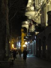 In Tiflis heißt die Champs-Élysées Rustaveli Boulevard