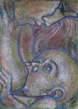 Erbe (Heritage), 70x50cm, Pastellkreide auf Papier, 750€