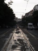 Aleksandar Dondukov Boulevard Richtung Zentrum