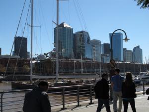 Am Yacht-Club Puerto Madero