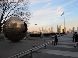 United Nations Plaza: Blick auf Brooklyn